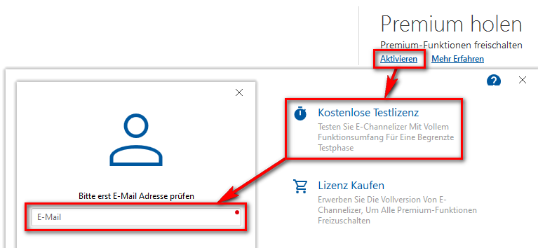 E-Channelizer activation